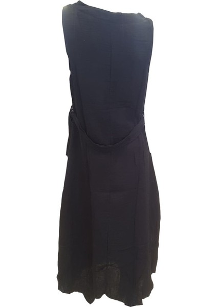 700401 Askılı Asimetrik Kesim Dokuma %100 Pamuk Elbise fiyatları