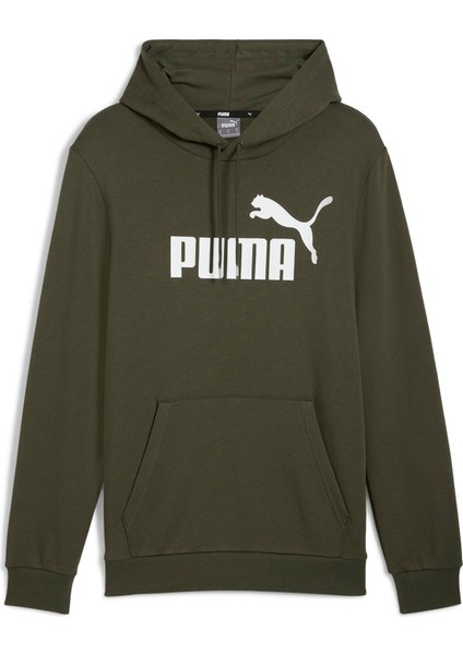 Ess Big Logo Hoodie Kadın Yeşil Sweatshirt 58668908