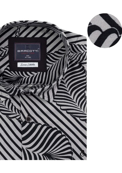 Erkek Büyük Beden 118-191 Kilo Arası Için Uygun Kısa Kollu Cepsiz Viscon Gömlek modelleri