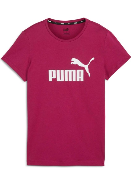 Ess Logo Tee Kadın Kırmızı Tişört 58677552