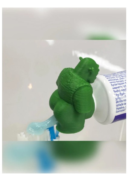 3D Lemon Banyo Dekorasyonu Shrek Diş Macunu Kapağı Eğlenceli Diş Macunu Kapağı Poop