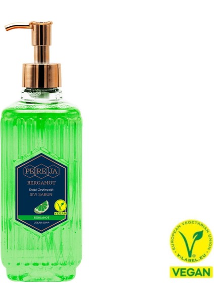 Bergamot Doğal Zeytinyağlı Sıvı Sabun 500 ml