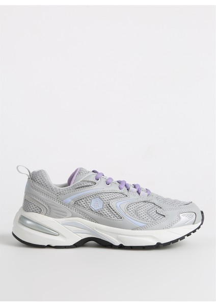 Gri Kadın Deri Sneaker Hader Z BEDEN38