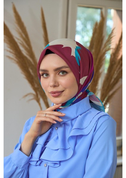 Yaz Işıltısı Koleksiyonu Soft Eşarp Nar Çiçeği Pembe 1189-09 indirimleri