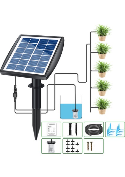 Güneş Enerjili Sulama Güneş Enerjili Otomatik Sulama (Yurt Dışından)