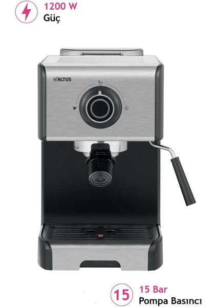 Al 4933 Es Espresso Makinesi C / F 1001 - 1500 Watt  Klasik 2 Altus  50 Hz / 60 H