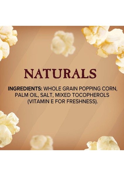 Redenbacher's Naturals Simply Salted Popcorn 6 Paket 559.8 gr modelleri