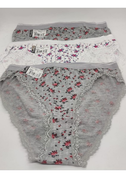 M Kadın Slip Külot 3lü Paket
