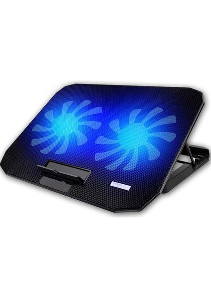 HDX4252 Oyuncu Gaming Laptop Soğutucu Stand Cooler 2x 14CM Fan