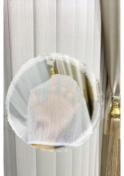 Rech Home Taç Kanada Tülü Extra Gramajlı 1x3 Sık Pile - Kırışmaz Ütü Gerektirmez