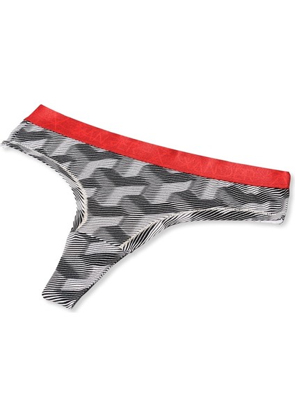 Desenli Kadın Pamuklu Tanga Külot Puzzle fırsatları