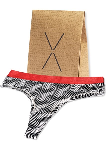 Desenli Kadın Pamuklu Tanga Külot Puzzle indirimleri