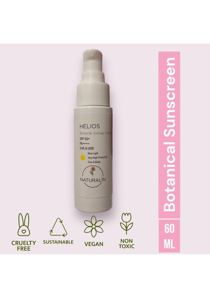 Helıos Botanik Güneş Kremi 60 ml