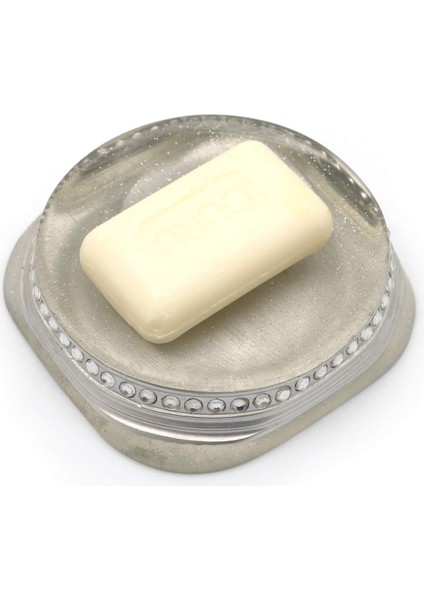 Taşlı Gümüş Model Poliresin