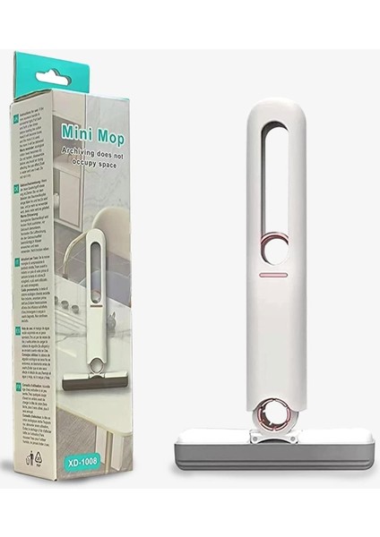 Küçük Mini Mop, Cam Temizleme ve Kurulama Mopu,katlanabilir Cam Temizleme Mop