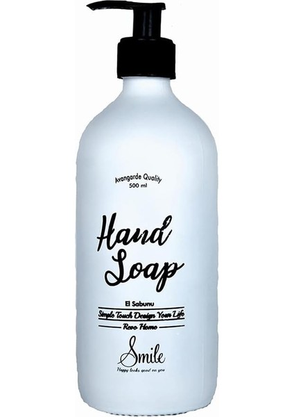 Cam Sıvı El Sabunu Şişesi - 500 ml (Hand Soap)