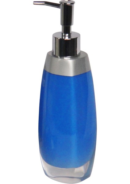 Sabunluk Gri Mavi Model Poliresin 6 x 5 x 22 cm