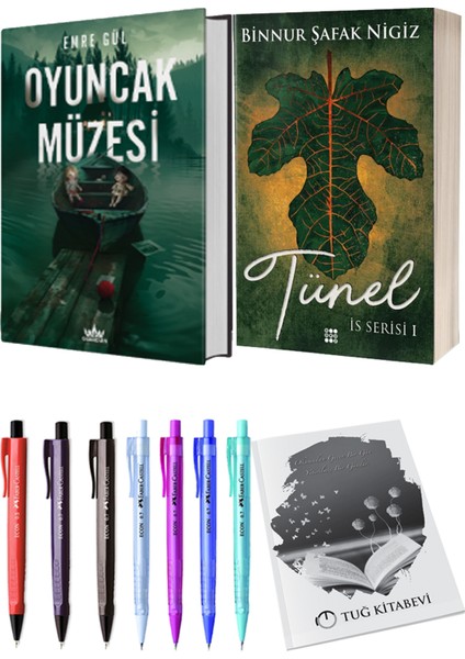 Is Serisi 1 Tünel Ciltli Binnur Şafak Nigiz ve Guardian Oyuncak Müzesi 1 Ciltli Emre Gül 2li Set