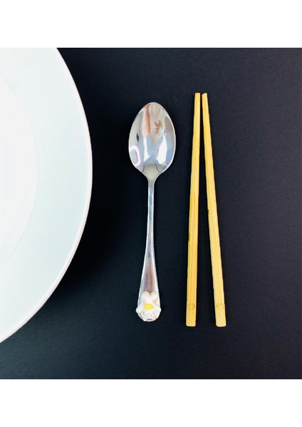 Kutulu Chopstick ve Kaşık Set