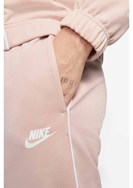 W Essntl Pqe Trk Suit Kadın Eşofman Takım DD5860-601-PEMBE