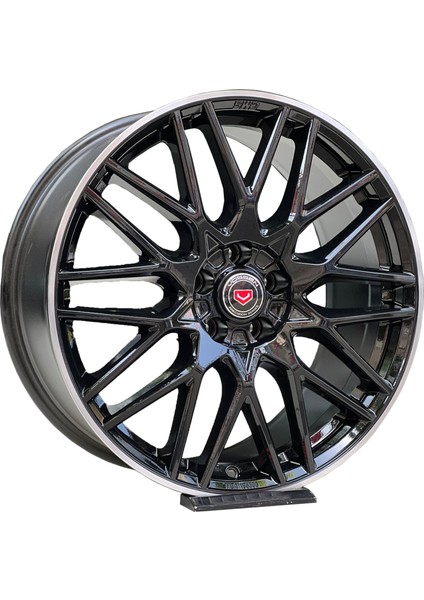 Jant Göbek Arma Vossen Black Sticker 4'lü Set modelleri