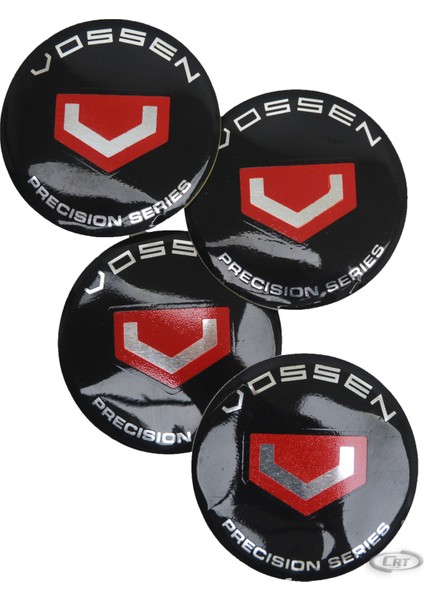 Jant Göbek Arma Vossen Black Sticker 4'lü Set fırsatları