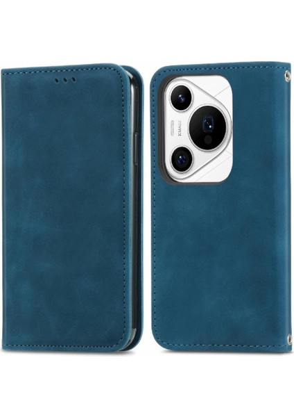 Huawei Pura 70 Pro Artı Cüzdan Darbeye Basit Iş Için Flip Case (Yurt Dışından)