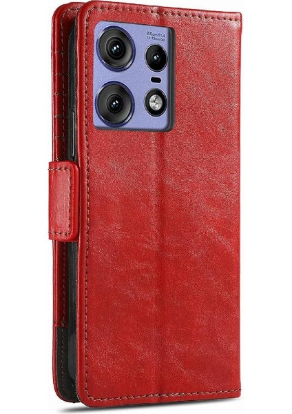 Motorola Edge 50 Pro Cüzdan Ekleme Çok Renkli Çoklu Kart Için Flip Case (Yurt Dışından)