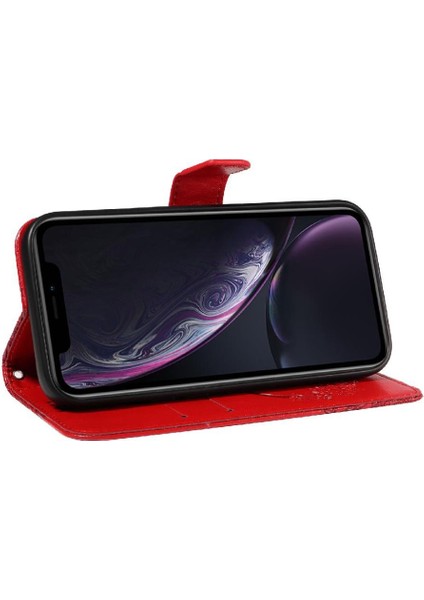 IPhone Xr Yüksek Kaliteli Deri Kredi Kartı Yuvası El ile Flip Case (Yurt Dışından)