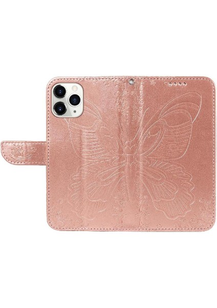 Kredi Kartı Yuvası ile IPhone 11 Pro Max Için Flip Case Ayrılabilir El Yüksek (Yurt Dışından)
