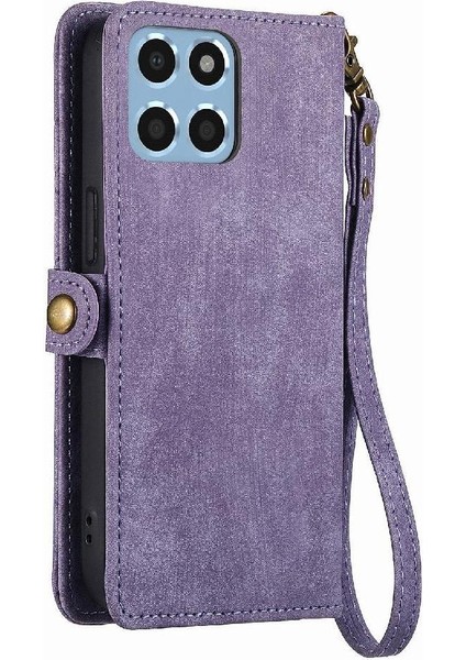 Onur X8 5g Için Flip Case Kapak Darbeye Cüzdan Deri Kılıf (Yurt Dışından)