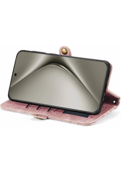 Huawei Pura 70 Pro Için Flip Case Darbeye Deri Kılıf Cüzdan Çevirin (Yurt Dışından)