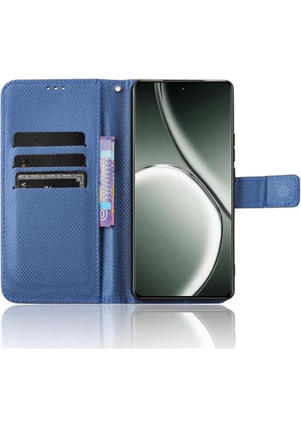 Realme Gt 6 Kickstand Kapak Kart Tutucu Manyetik Cüzdan Için Kılıf (Yurt Dışından)