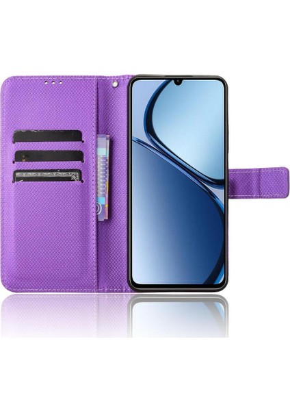 Realme C63 4g Kickstand Kart Tutucu Kapak Manyetik Cüzdan Için Kılıf (Yurt Dışından) fırsatları