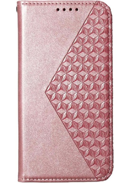 Samsung Galaxy M55 Günlük Kullanım Için Flip Case Standı Cüzdan El Kayışı Eşkenar Dörtgen (Yurt Dışından)