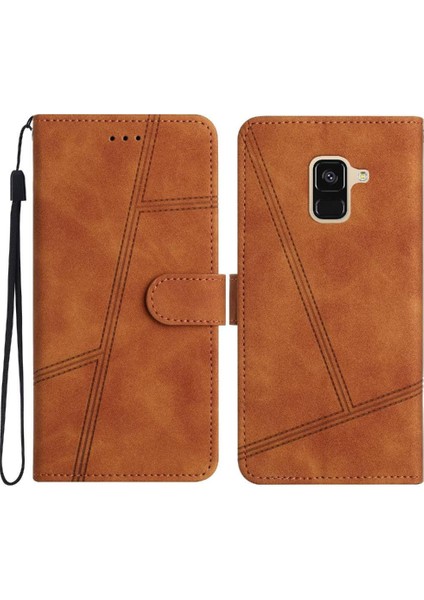 Samsung Galaxy A6 Için Flip Case 2018 Flip Folio Kart Yuvaları Tutucu Manyetik (Yurt Dışından)