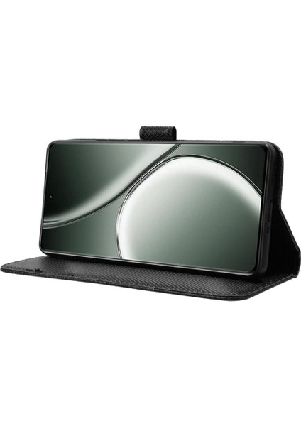 Realme Gt 6 Kickstand Kapak Kart Tutucu Manyetik Cüzdan Için Kılıf (Yurt Dışından)