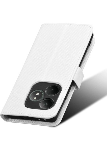 Realme Gt 6t Kickstand Kart Tutucu Manyetik Cüzdan Kapak Için Kılıf (Yurt Dışından)