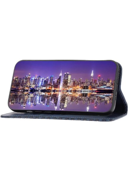IPhone 12 Için Flip Case Pro Max Eşkenar Dörtgen Şekli El Kayışı Standı Cüzdan Kullanımı (Yurt Dışından)