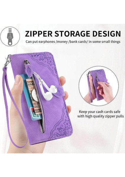 Motorola Kenar 50 Pro Çoklu Kart Yuvası Iş Cüzdan Flip Case (Yurt Dışından)