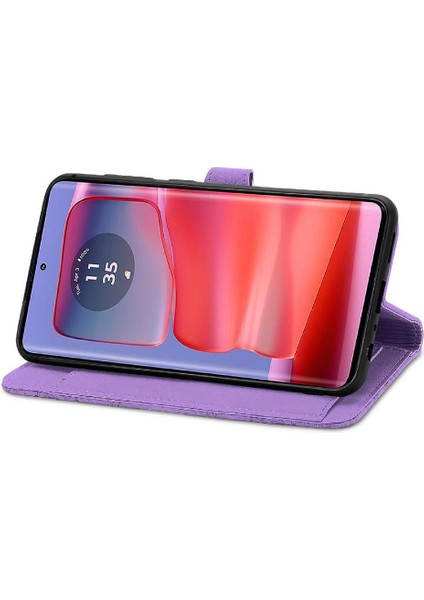 Motorola Kenar 50 Pro Çoklu Kart Yuvası Iş Cüzdan Flip Case (Yurt Dışından)