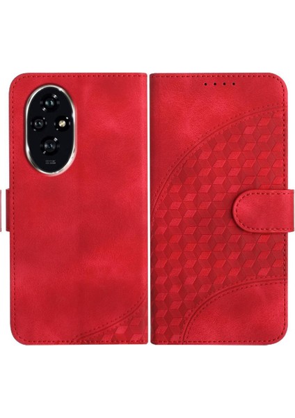 Onur Için Flip Case 200 Pro Manyetik Kart Tutucu Darbeye Deri Kılıf (Yurt Dışından)