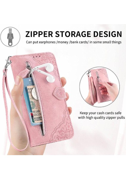 Infinix Not 40 Pro 4g Iş Çoklu Kart Yuvası Cüzdan Flip Için Flip Case (Yurt Dışından)