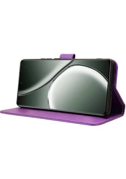 Realme Gt 6 Kickstand Kapak Kart Tutucu Manyetik Cüzdan Için Kılıf (Yurt Dışından)