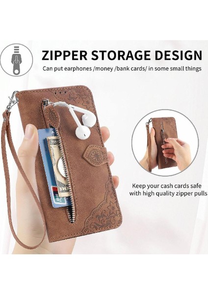 Infinix Not 40 Pro 4g Iş Çoklu Kart Yuvası Cüzdan Flip Için Flip Case (Yurt Dışından)