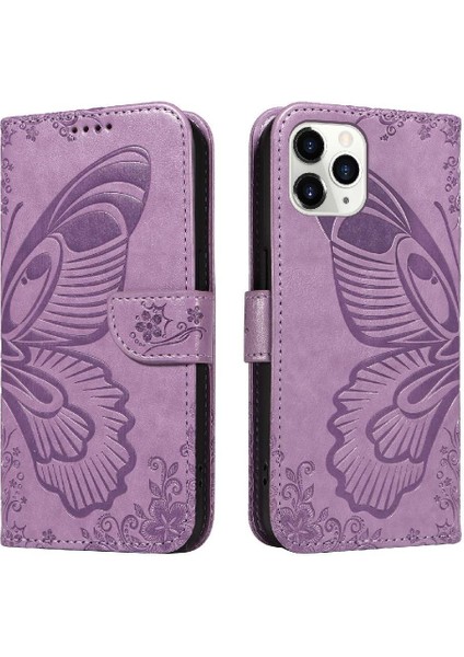 Kredi Kartı Yuvası ile IPhone 11 Pro Max Için Flip Case Ayrılabilir El Yüksek (Yurt Dışından)
