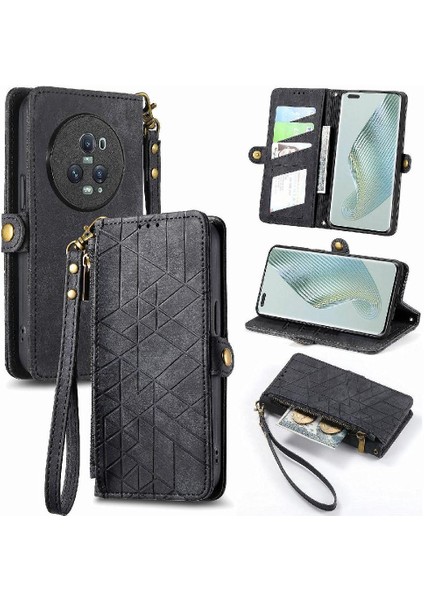 Onur Sihirli 5 Pro Için Flip Case Basit Iş Deri Kılıf Cüzdan Flip (Yurt Dışından)