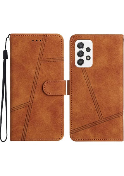 Samsung Galaxy Için Flip Case A52S 5g Cüzdan Pu Deri Kart Yuvaları Tutucu (Yurt Dışından)