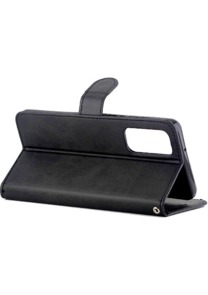 Samsung Galaxy M55 Kart Tutucu Tam Koruma Kickstand Pu Için Filp Durumda (Yurt Dışından)