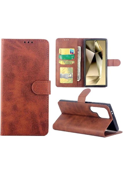 Samsung Galaxy S24 Için Ultra Kickstand Durumda Tam Koruma Pu Kart (Yurt Dışından) modelleri